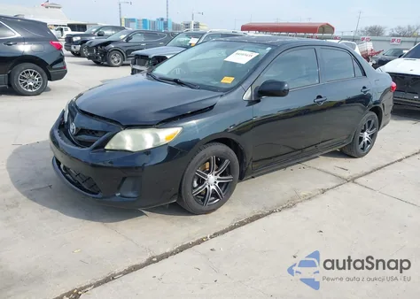 2012 Toyota Corolla Le z USA, uszkodzony, nr VIN 5YFBU4EE2CP057139